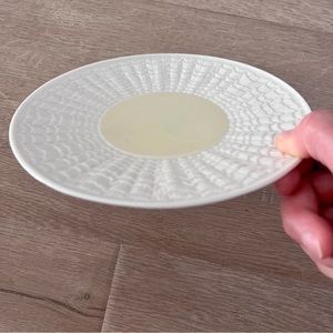 Vintage 5th Mark 1955-1965 Belleek Irish‎ Plate Tridacna Pattern 7”